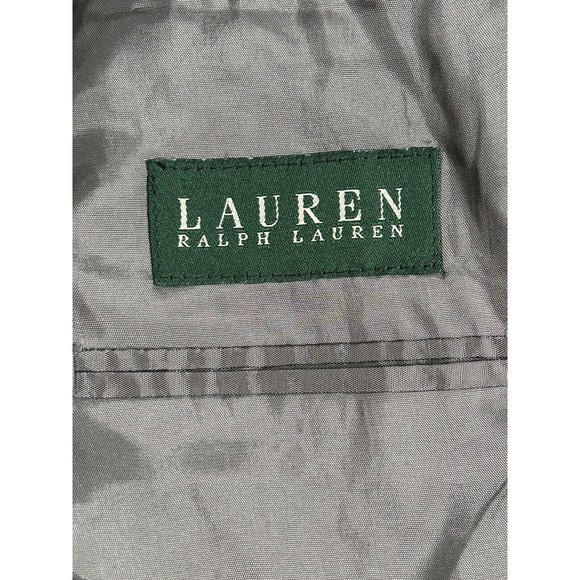 Lauren Ralph Lauren Gray Houndstooth Blazer Jacket Sports Coat Macy's See Photos - Picture 4 of 11